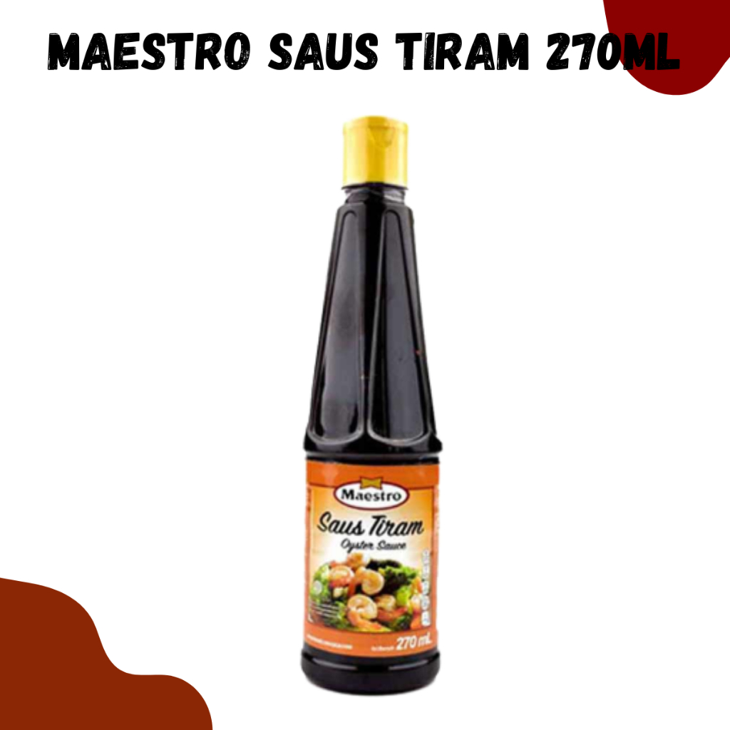 

Saus Tiram Maestro Botol Oyster Sauce 270ml