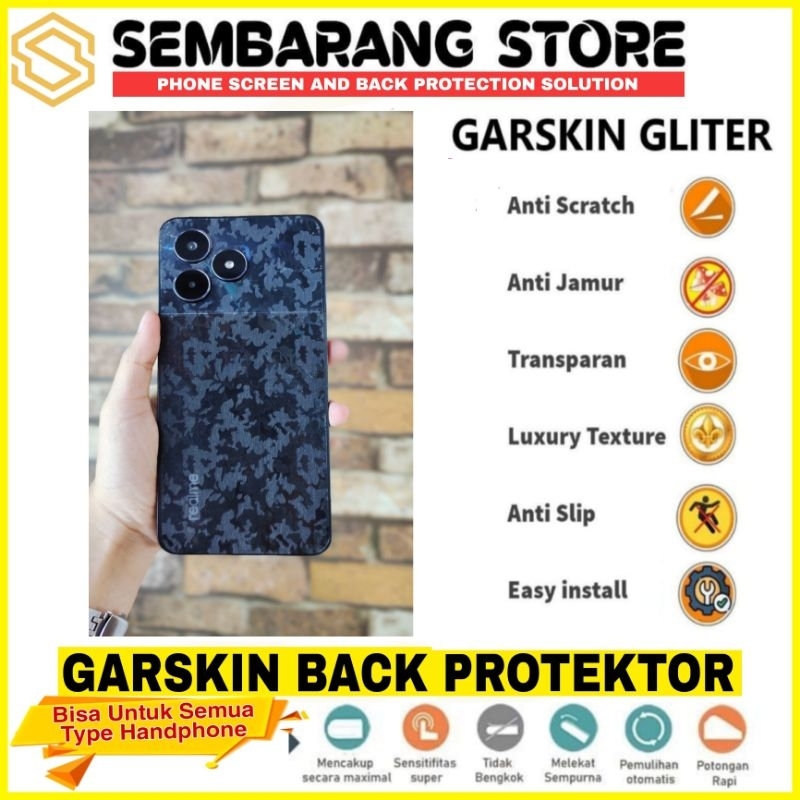 Skin Back Protector Realme XT/GT Neo/7i/Gt master/X/5i/7 pro/9i/GT2/GT Neo 2/GT Neo 2T/7/GT Neo 3/GT