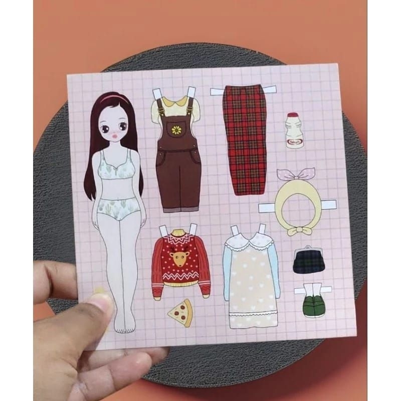 KIYOWO  BP BPAN//ORANG ORANGAN//PAPER DOLL//MAINAN KERTAS//MAINAN JADUL