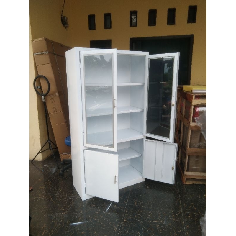 Lemari Obat2PintuPC+Kaca