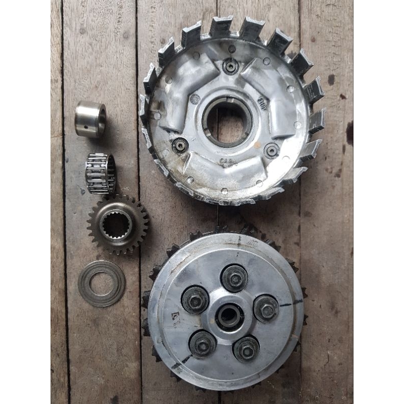 HOUSE KOPLING RONSEL PRIMER SKUNDER cluch plate center rumah set house kopling per ori honda cbr 250