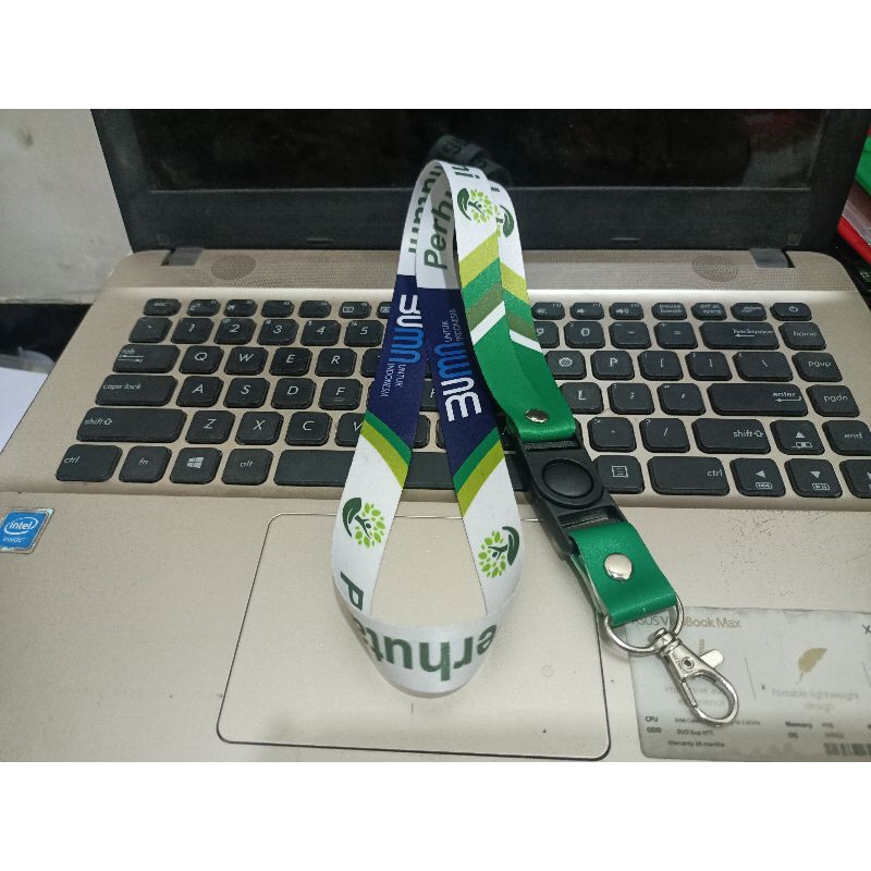 

(READY STOCK) Lanyard / Tali id card Perhutaniii harga ecer rasa grosirrr dijamin premium