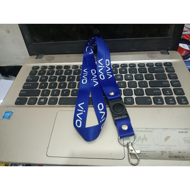 

Lanyard / Tali id card Vivo (READY STOCK) beli harga ecer rasa grosirrr