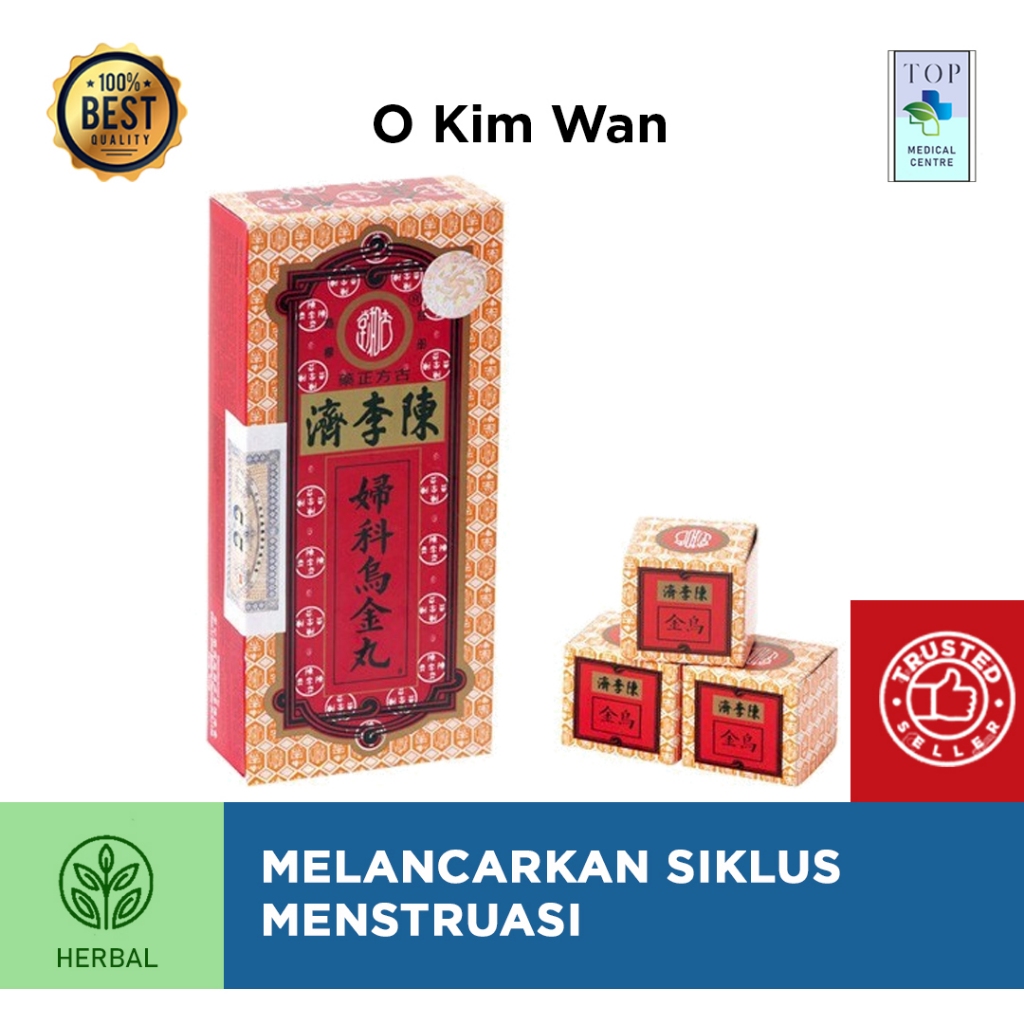O Kim Wan Wu Jin Wan - Obat Pelancar Menstruasi