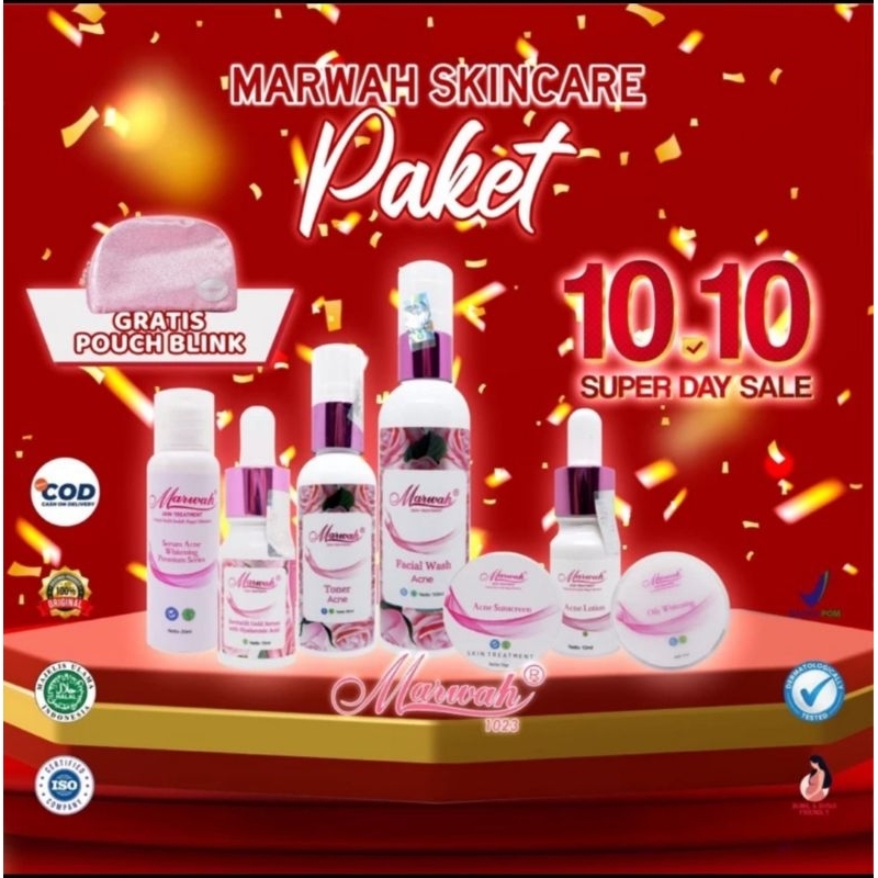Marwah Skincare RESELLER || Etalase khusus reseller order  3paket