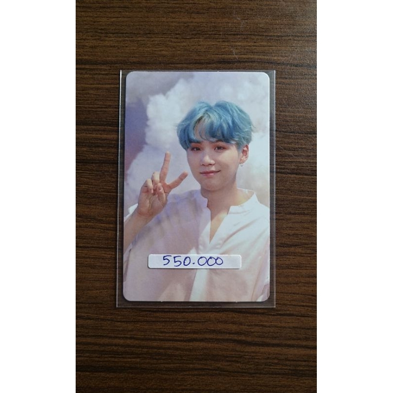 Photocard Suga BTS Memories 2017