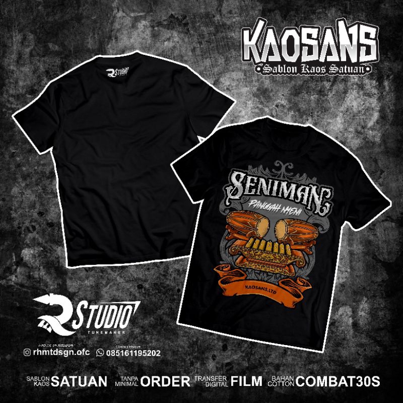 Kaos Seniman | Panggah Nyeni | Kaos Sedulur Seniman | Kaos Musisi