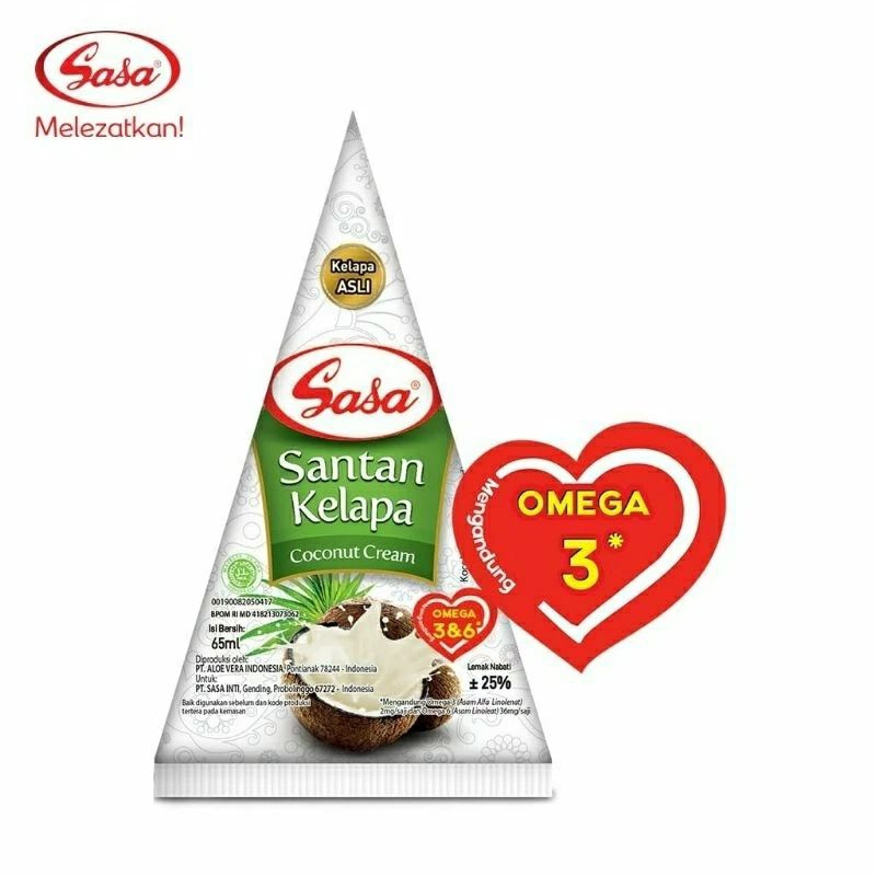 

Sasa Santan Kelapa 65ml