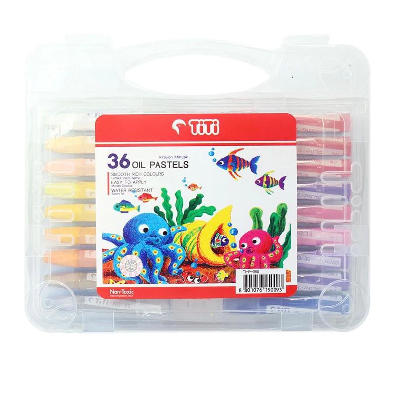 

Crayon/Oil pastel TiTi 36 warna ( 1set )