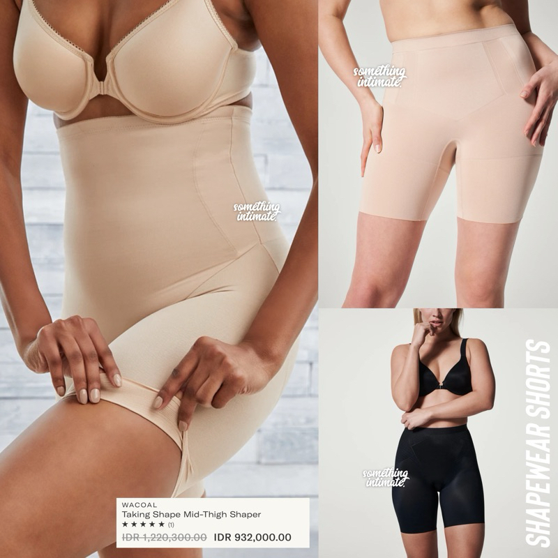 WACOAL Strong Support Girdle Shapewear Shorts /  High Waist Celana Spanx HW Slimmer Short Legging Sh