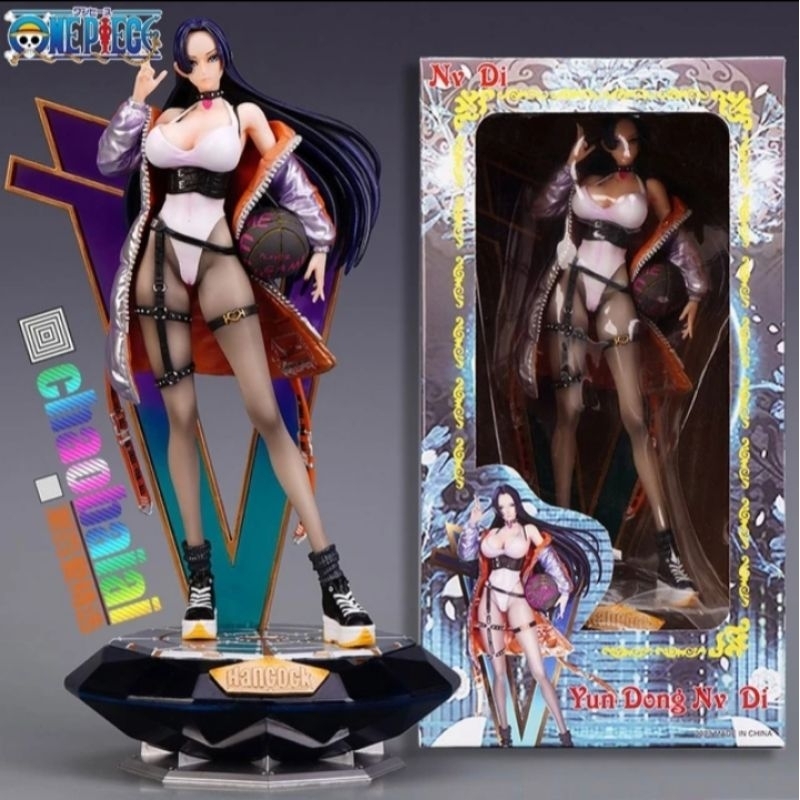 ACTION FIGURE ONE PIECE BOA HANCOCK BASKETBALL SPORTS JACKET SEXY STATUE