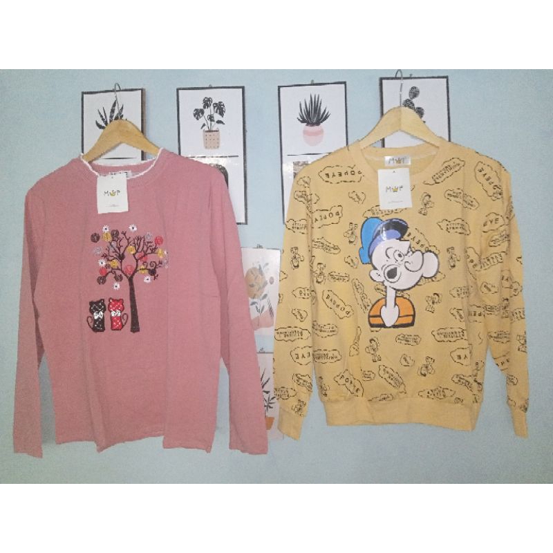 Atasan kaos import MF