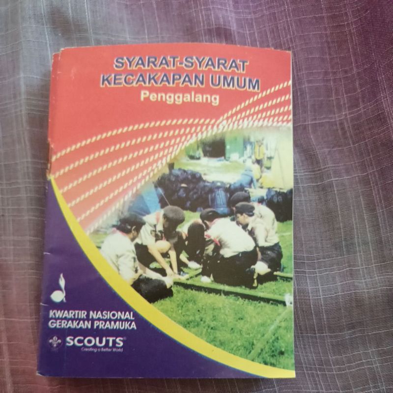 

BUKU SAKU SYARAT-SYARAT KECAKAPAN UMUM PENGGALANG