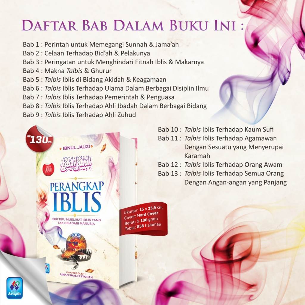 Buku Perangkap Iblis - Talbis Iblis - Pustaka Arafah