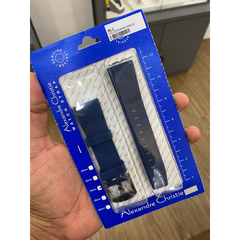 Strap Rubber Alexandre Christie Original