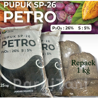 Pupuk SP-26 PETRO REPACK 1 Kg