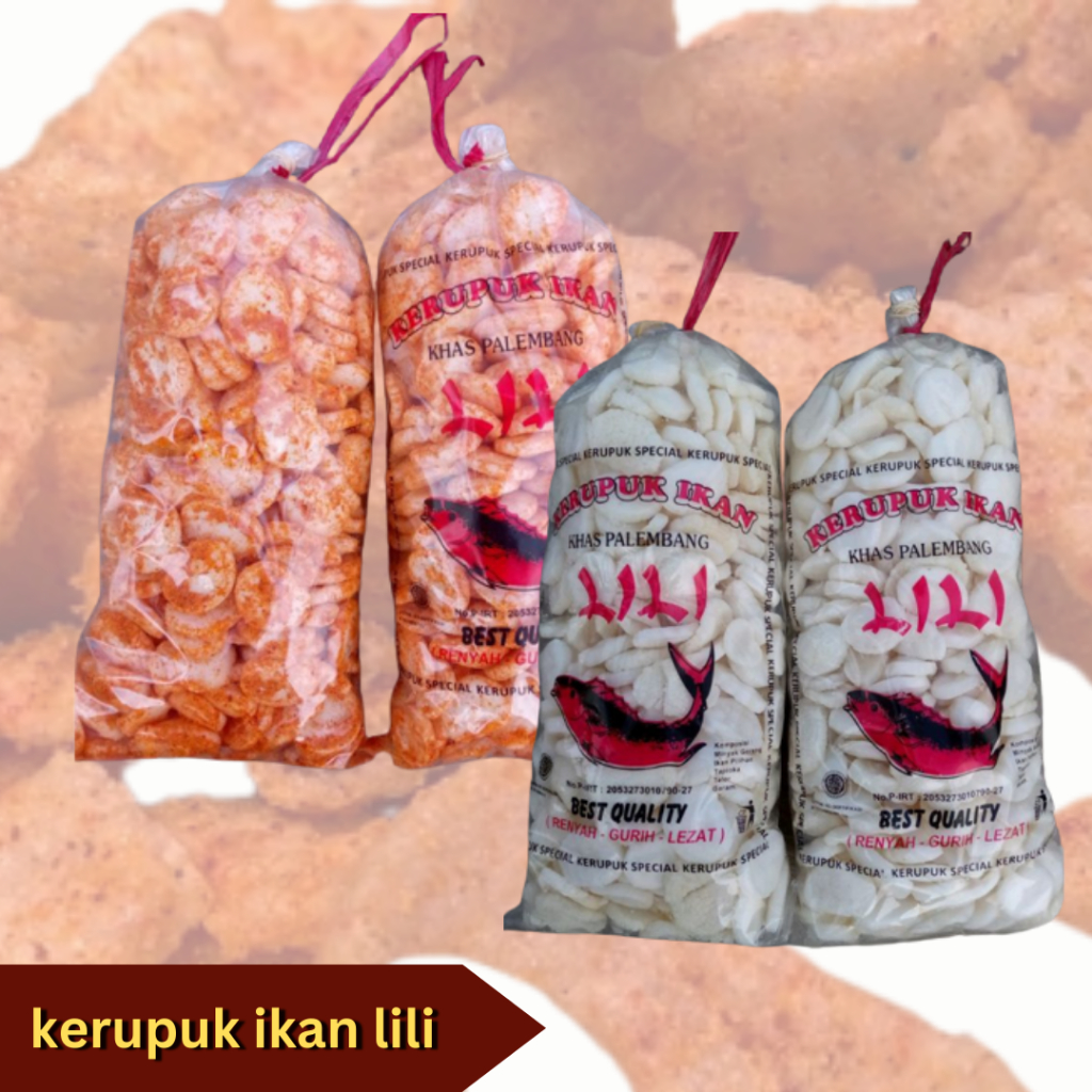 

Kerpuk Lili rasa Ikan 200gr