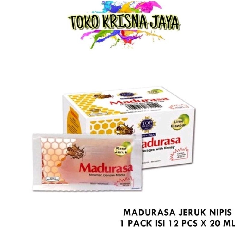 

MADURASA ORIGINAL MADU 1 PACK ISI 12 PCS X 20 ML