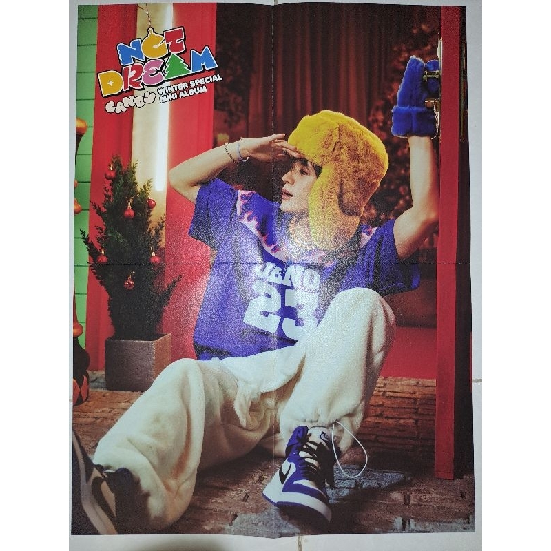 POSTER OFFICIAL SEASON GREETING  2022 NCT 127, NCT 127 STICKER VER, NCT DREAM JENO CANDY, MARK HOT S
