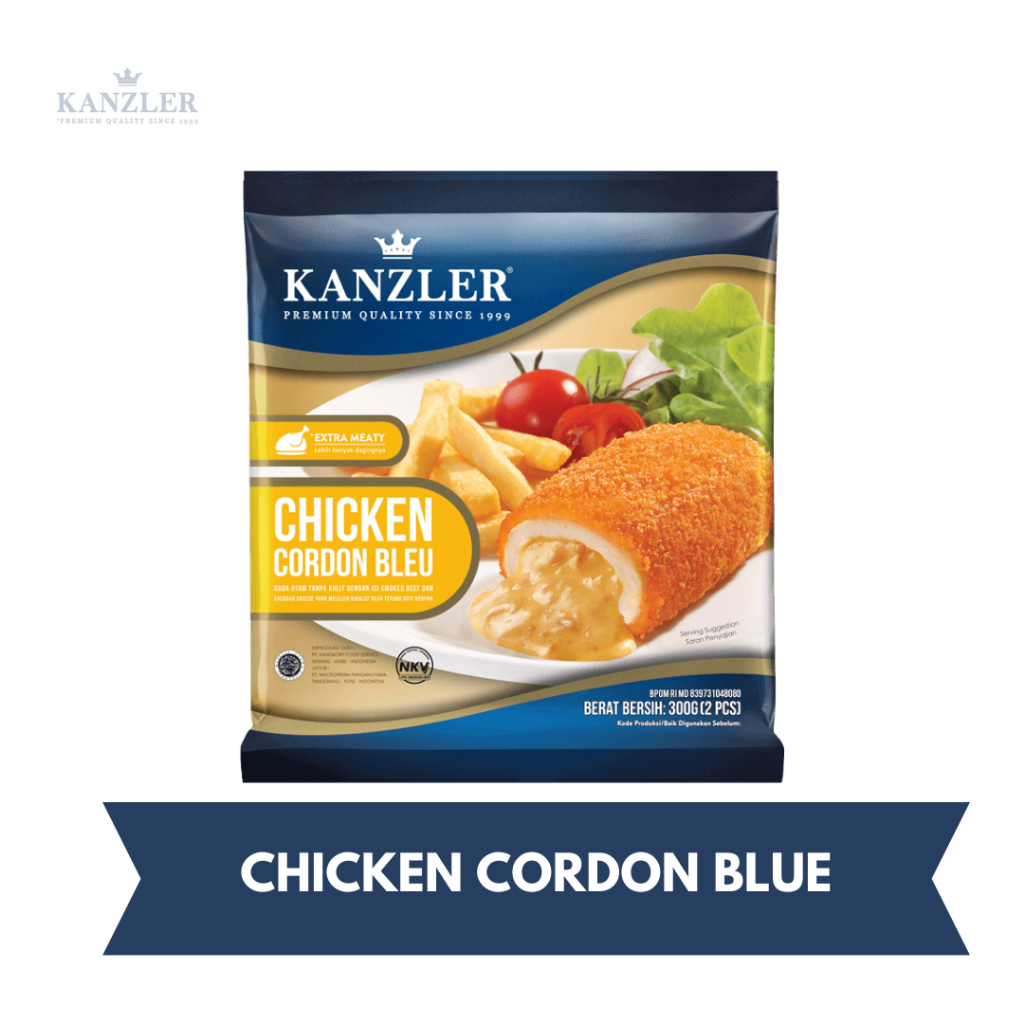 

Kanzler Cordon Bleu 300 gram | Enak & Lezat