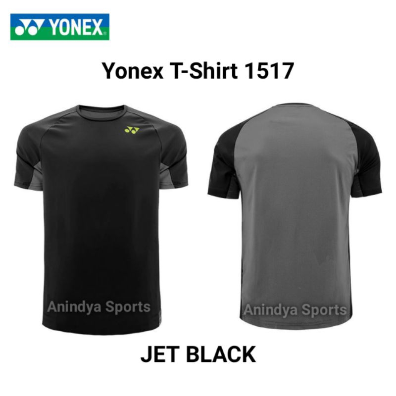 Kaos Jersey Badminton Yonex Round Neck T - Shirt RM 1517 Original