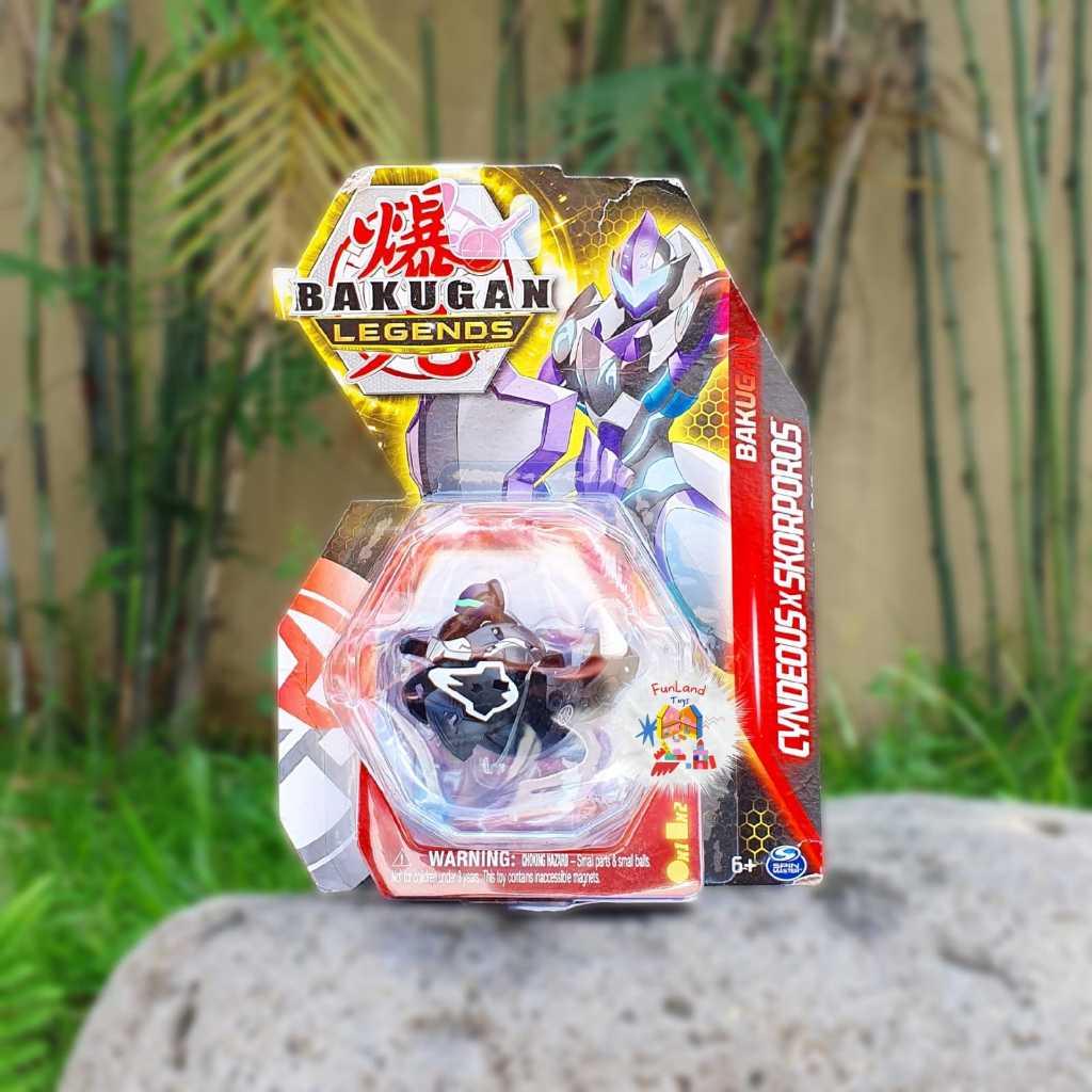 Bakugan Legends Cyndeous x Skorporos Core Collectible Figure