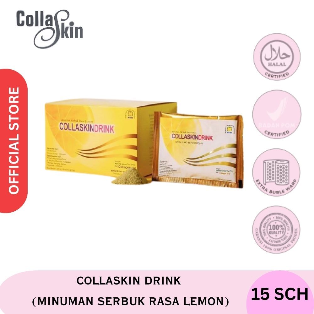 Collaskin Drink- Minuman Collagen - Minuman Pemutih Badan Ampuh Terbaik Original