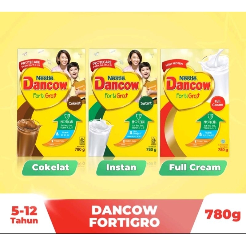 

DANCOW FORTIGRO FULL CREAM / INSTANT / COKLAT 780GR