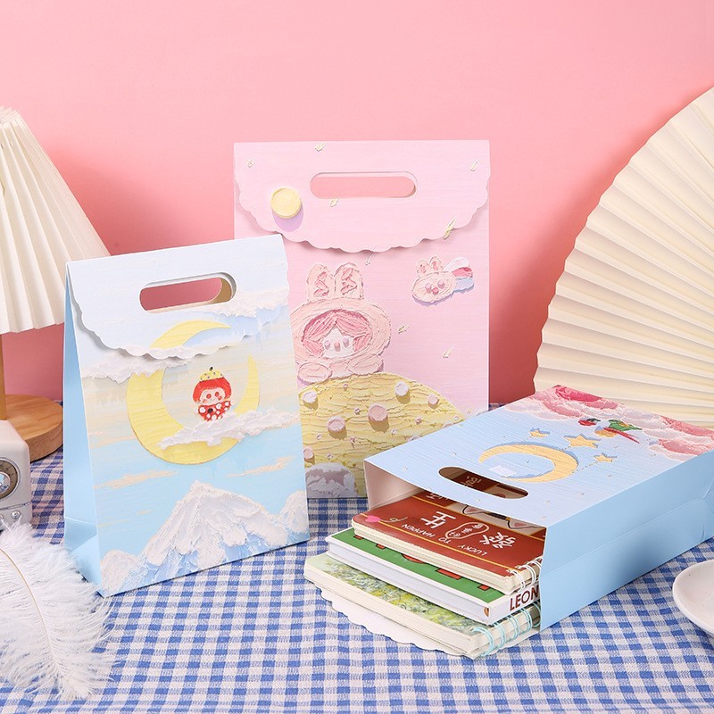 

DY PACK PREMIUM PAPER BAG GIFT BAG TAS HADIAH 3D AESTHETIC GB-16