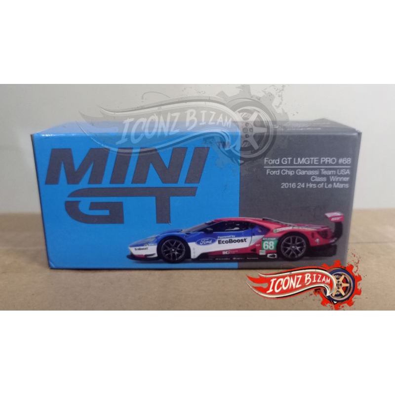 MiniGT Ford LMGTE Pro Biru