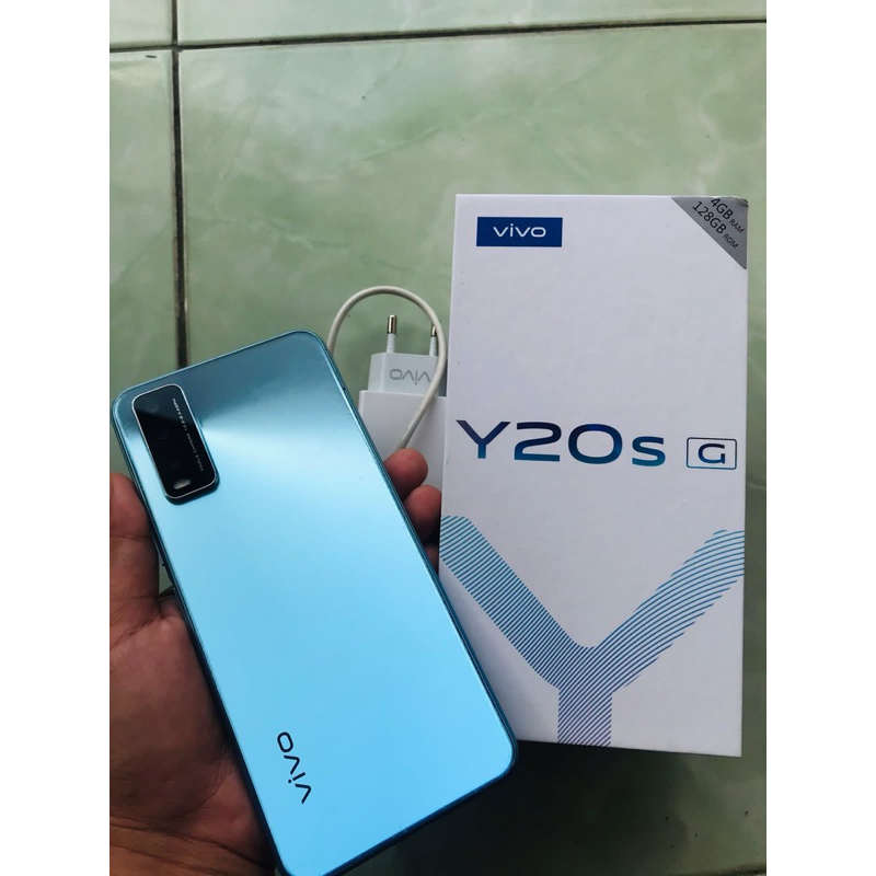 Hp Vivo Y20S Ram 4/128Gb second/bekas terawat mulus