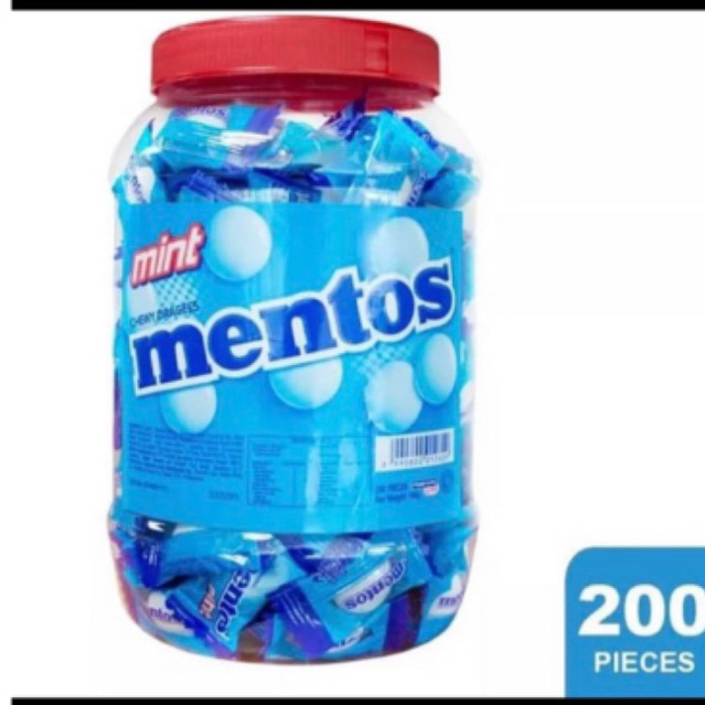 Permen Mentos 1 Toples isi 200 Butir