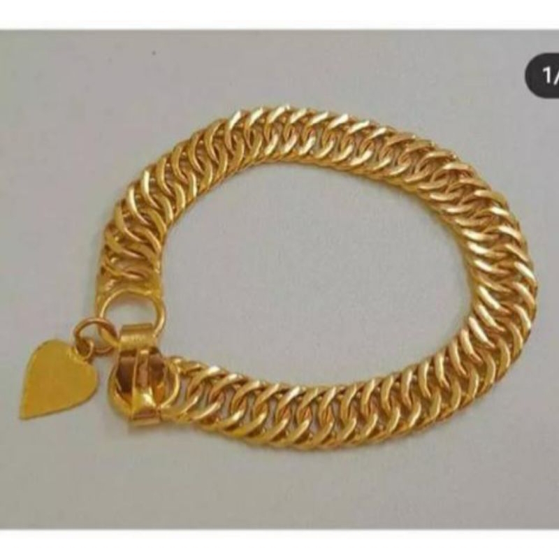 Acc Gelang Emas 24K Kadar 99,99%.