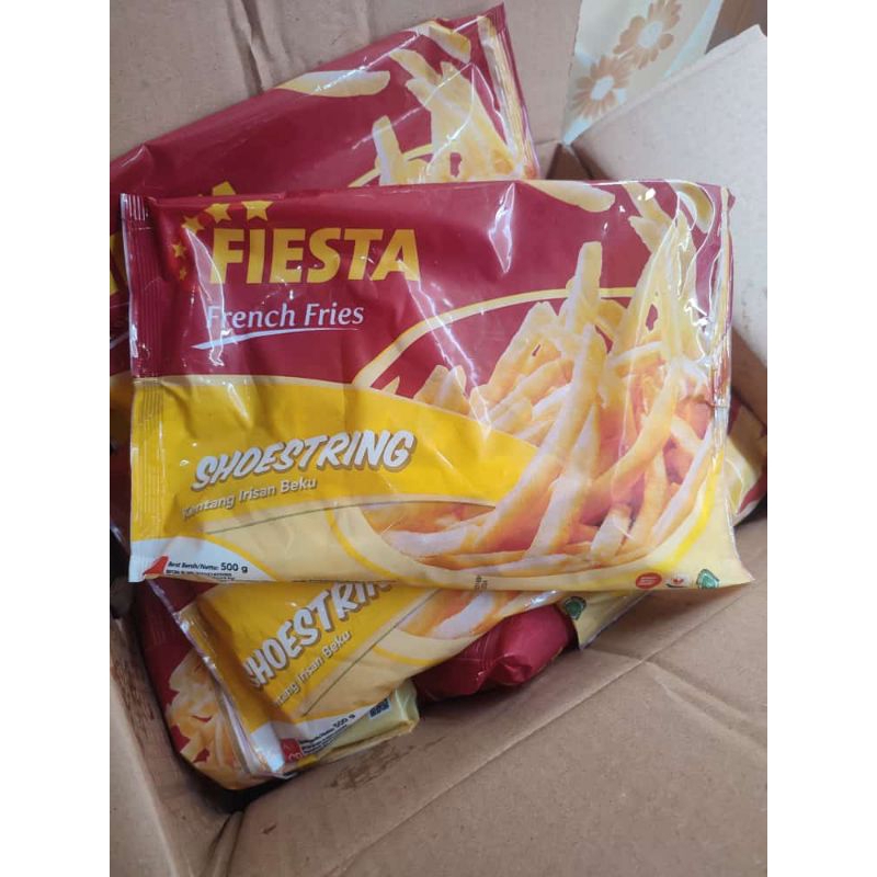 

[FROZEN FOOD MALANG] READY KENTANG GORENG FIESTA 500GR JUAL KENTANG GORENG MALANG MURAH GRATIS ONGKIR BISA COD