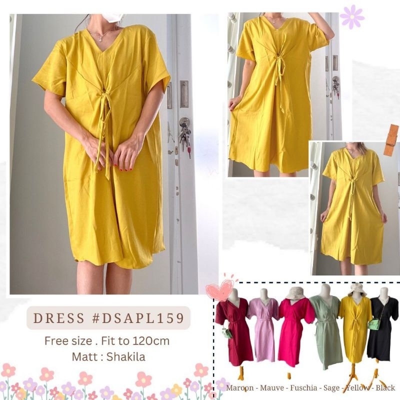 Dress Kekinian/ Dress Natal/ Baju Natal/ Dress Premium /Dress Elegant/Dress Hamil / Baju Bumil/ Dres
