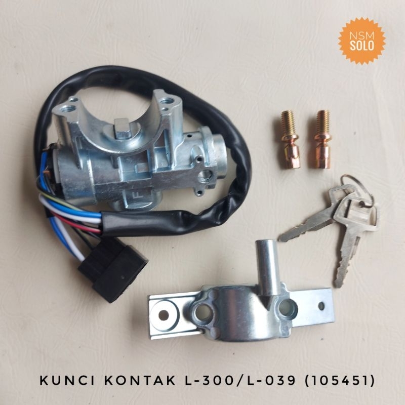 Kunci Kontak Key Set Starter Start Ignition Assy Mitsubishi L300 L 300 Bensin Diesel L039