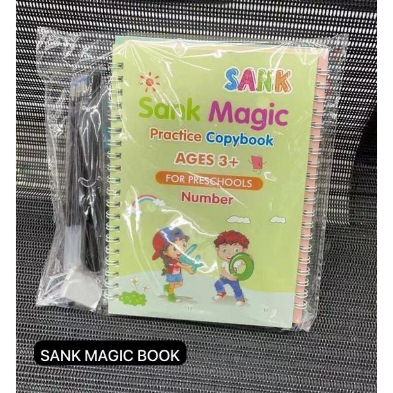 

Sank Magic Practice 1set isi 4buku +pulpen