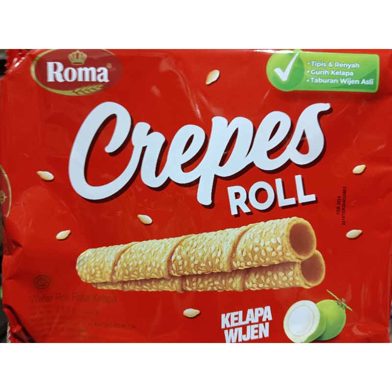 

Roma Crepes Roll 67gr