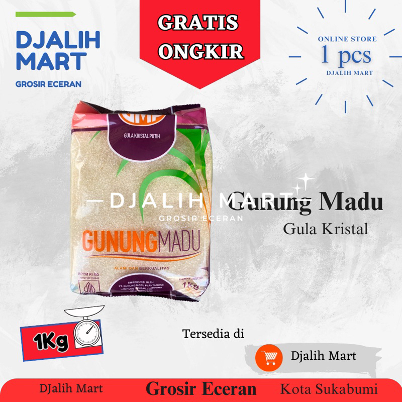 

Gula Pasir GMP(Gula Madu) 1kg
