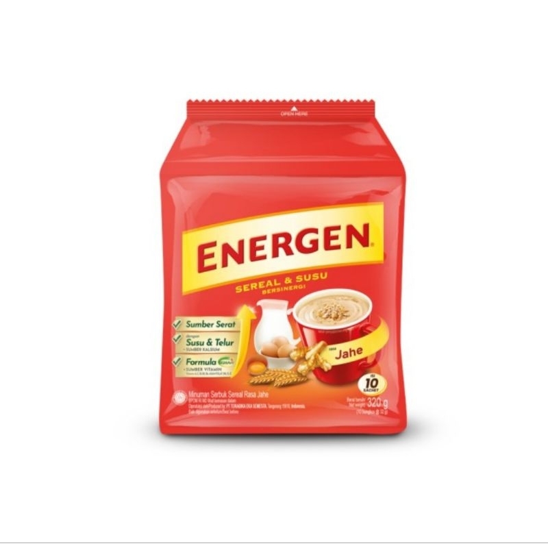 

Energen Jahe isi 10 sachet