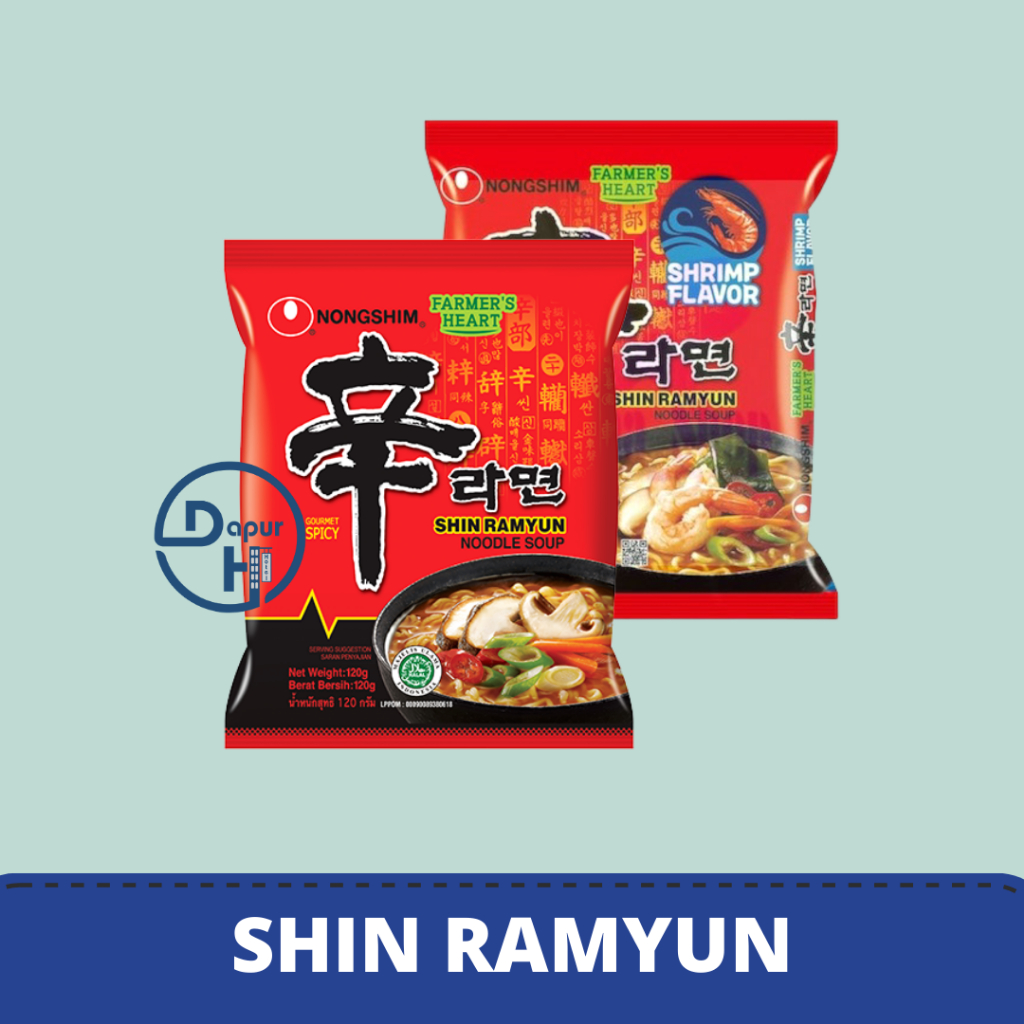 

NONGSHIM Ramen Korea Shin Ramyun 120 g Halal | All Variant