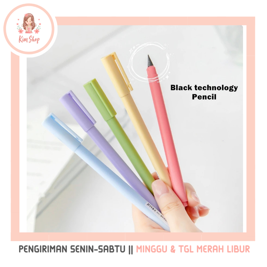 

KIM SHOP - Pensil Tanpa Batas Pencil Eternal Pensil Ajaib Tanpa Rautan Pensil Sekolah Abadi Tanpa Isi Ulang Unlimited