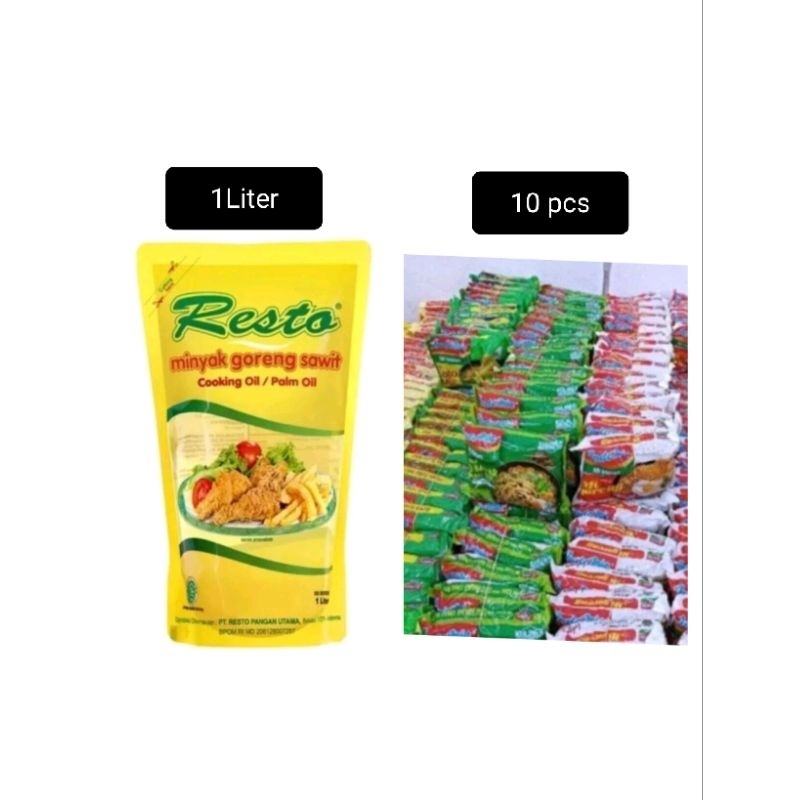 

PAKET SEMBAKO HEMAT 2 IN 1(Minyak 1 Liter + Indomie 10 pcs)