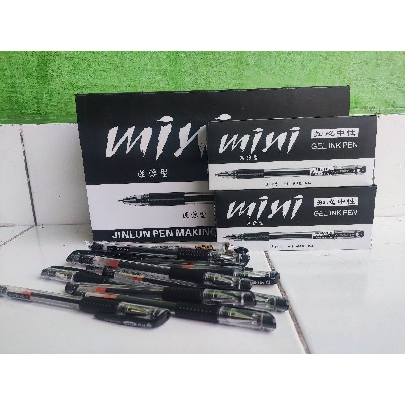 

Pulpen Gel Mini Zhixin 0.5 (JL-212) / Jel Pen Mini JL-212