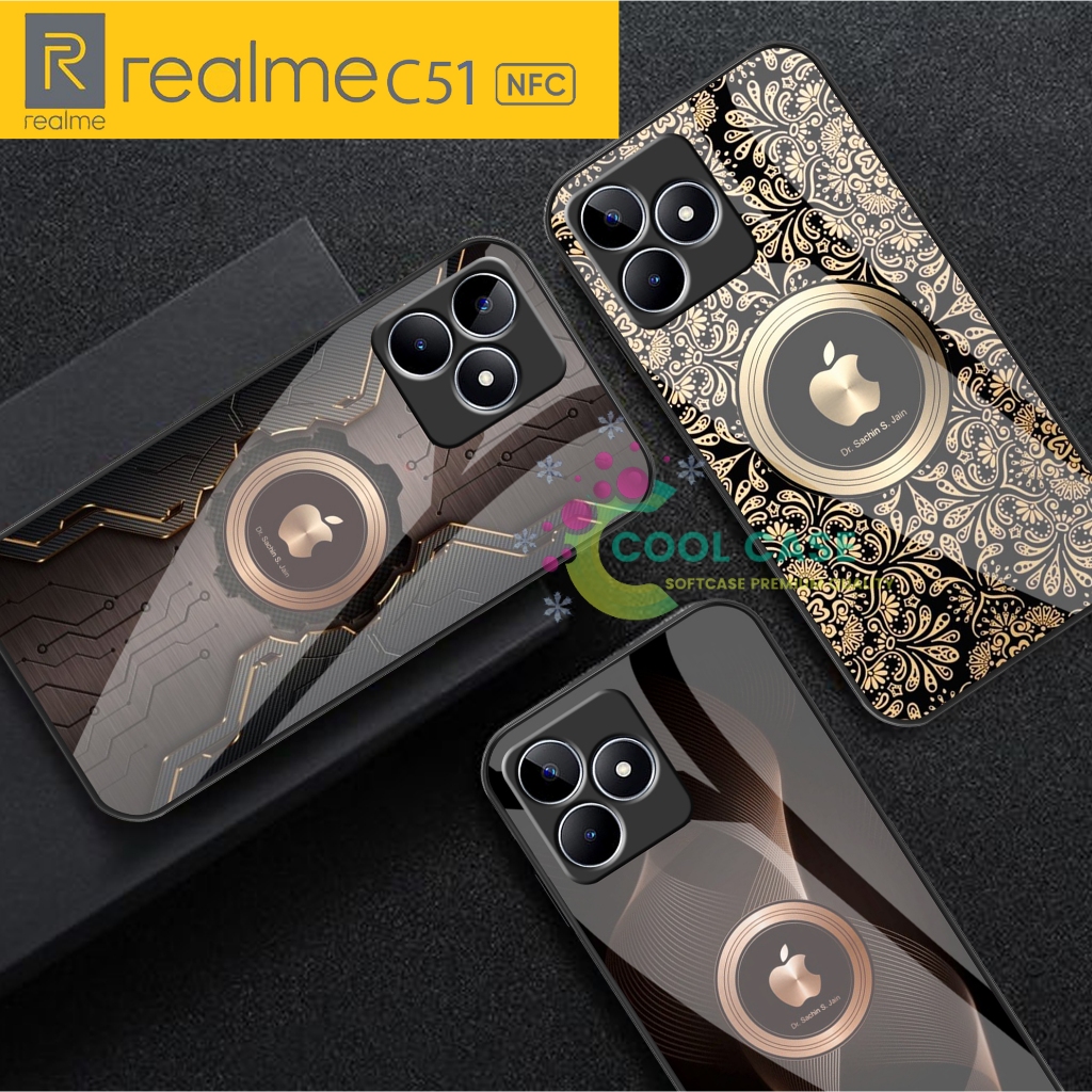Softcase Glossy Glass Realme C51 NFC Terbaru [CK169] - Casing Handphone Realme C51 NFC -  Pelindung 