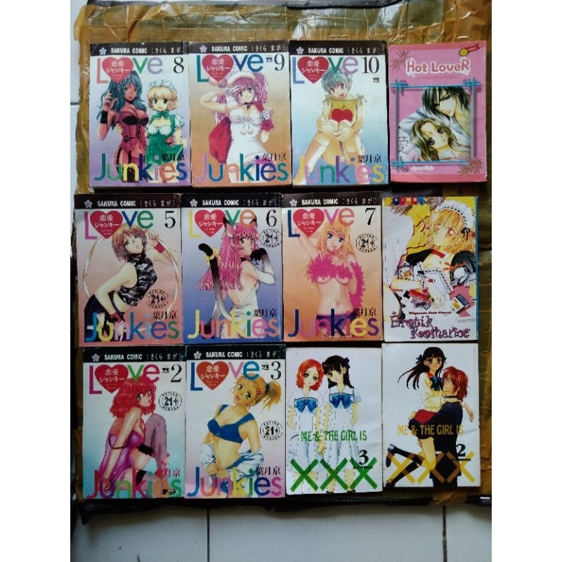 Komik Bekas Nihon Comic Cabutan komik Harlem Student Dormitory cabutan Sakura Comic Love Junkies