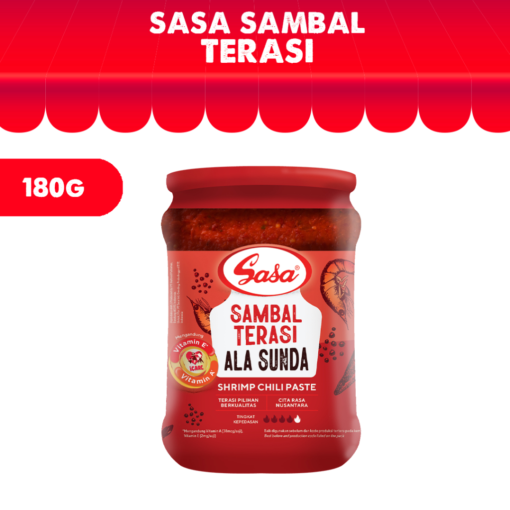 

Sasa Sambal Terasi Ala Sunda 180 gr