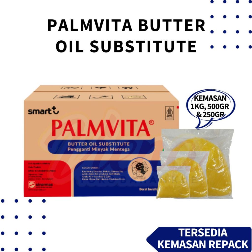 

Palmvita Butter Oil Substitute / BOS / Room Butter REPACK 250gr