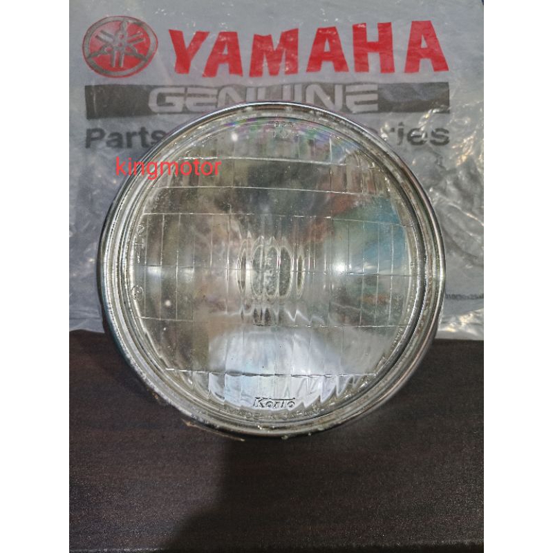 LAMPU DEPAN REFLEKTOR HEAD LAMP DT 100 DT100 DT100X DTX DT125 DT80 GT80 L2G YL2G FS1 ORI ASLI ORIGIN