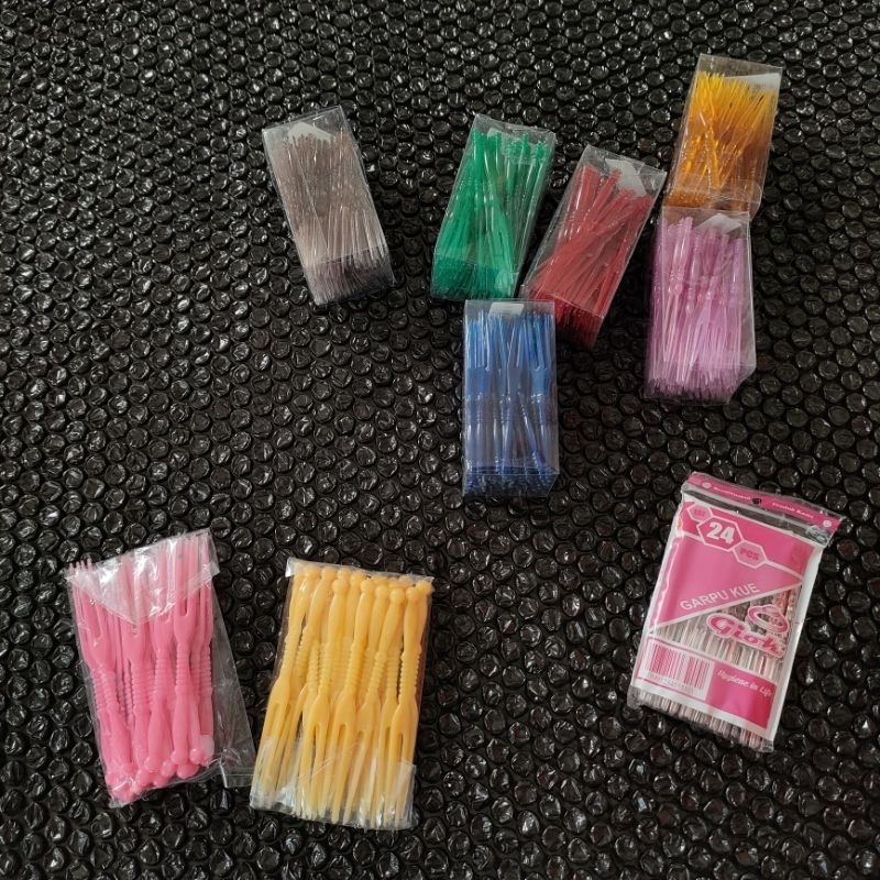 garpu kue mini/garpu kue ultah/garpu kue serbaguna/garpu kue